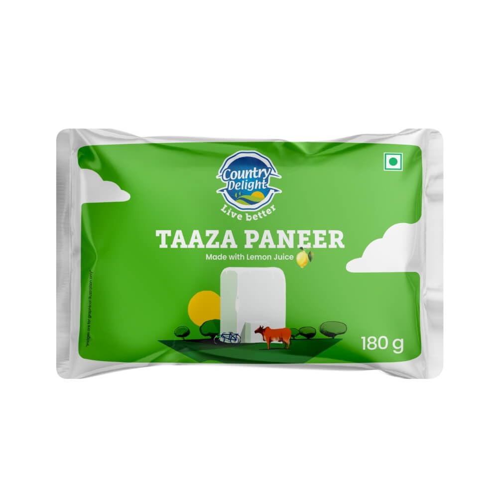 Country Delight Taaza Paneer – 180 gm