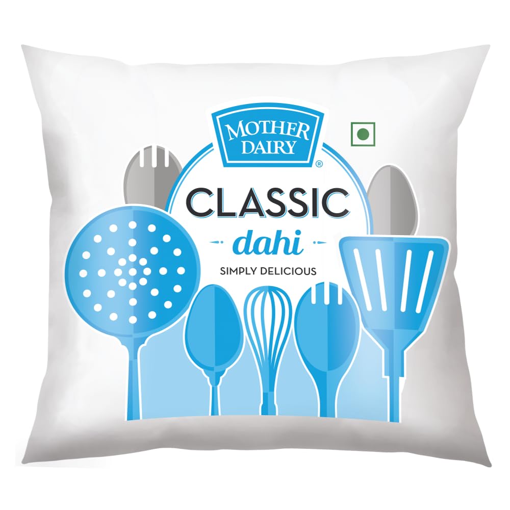 Mother Dairy Classic Curd 400 gm pouch
