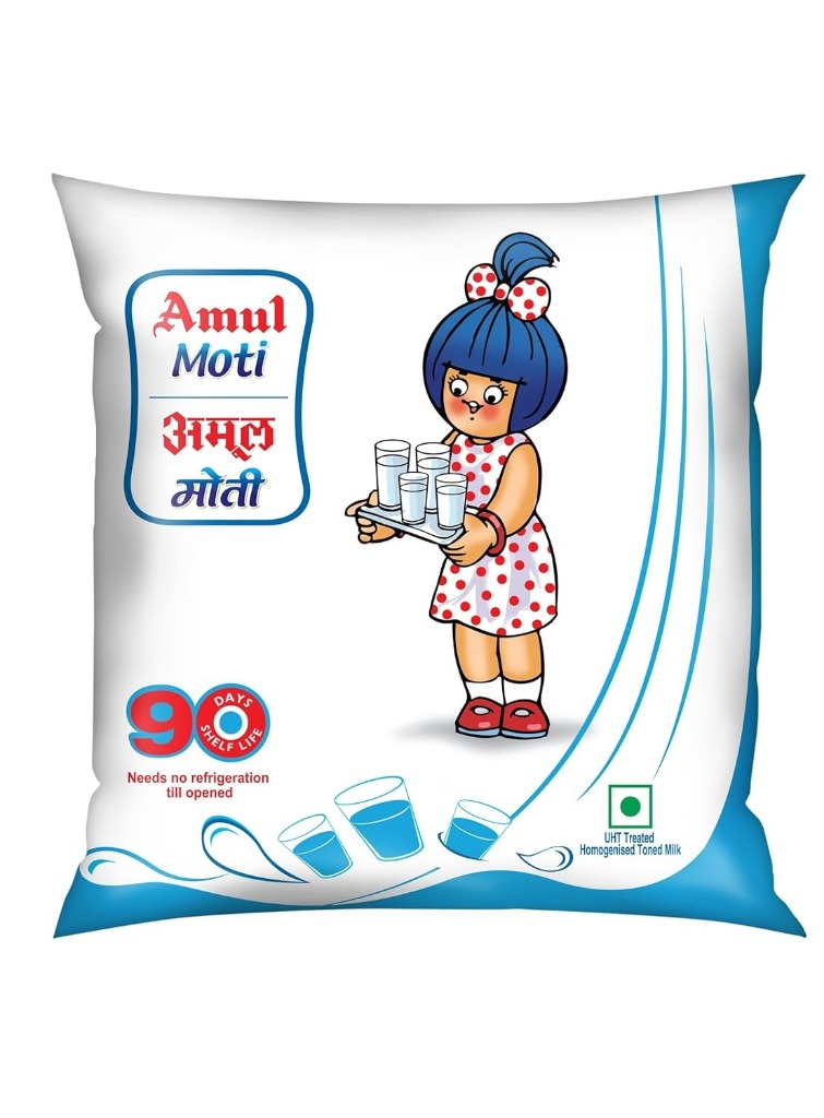 Amul Moti Homogenized Toned Milk
