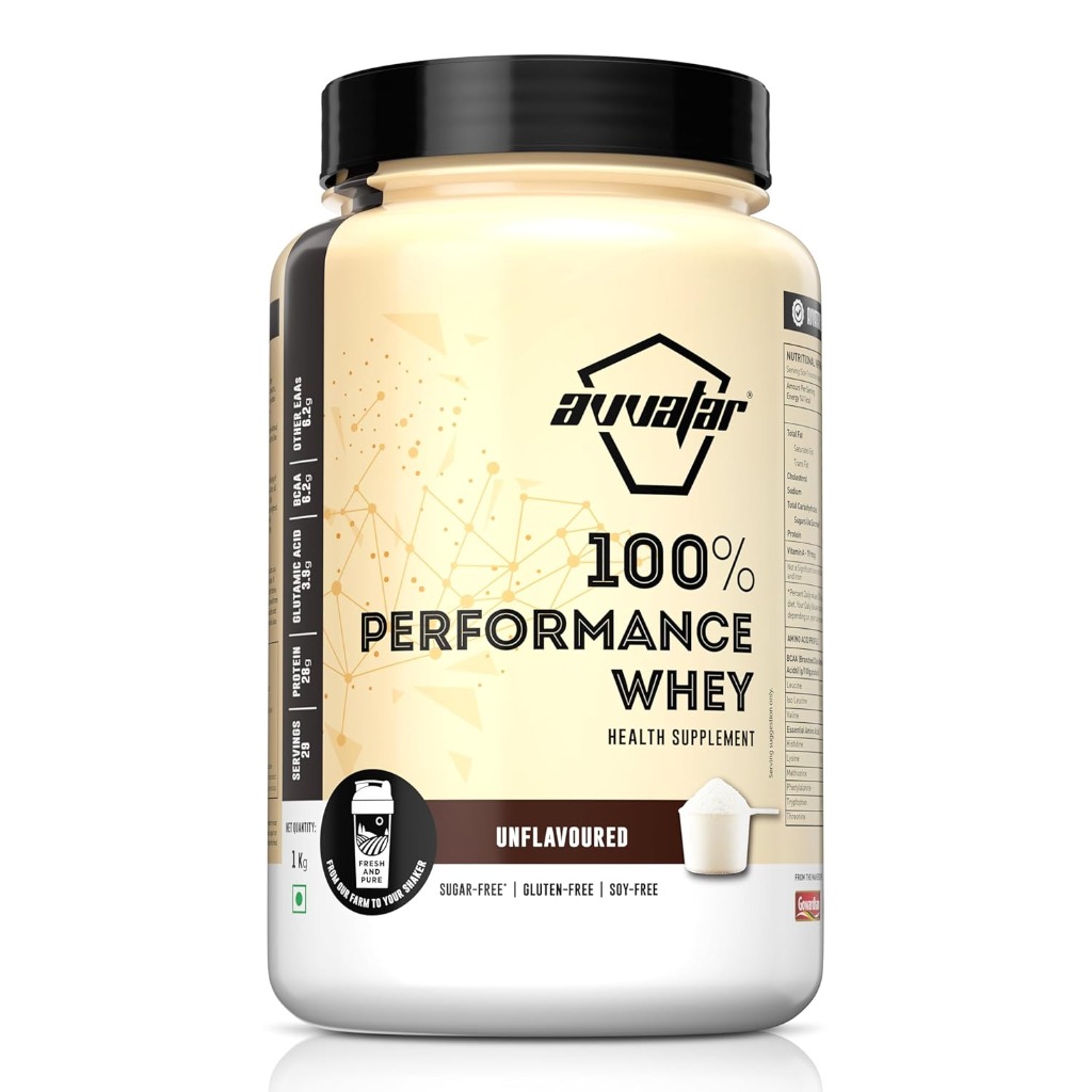 avvatar 100% Performance Whey (Unflavoured)