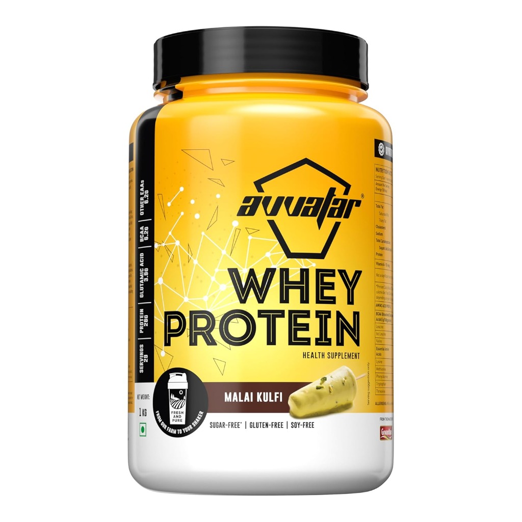 avvatar WHEY PROTEIN (Malai Kulfi)