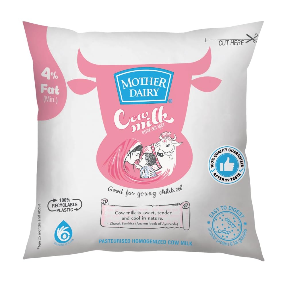 Mother Dairy Cow Milk