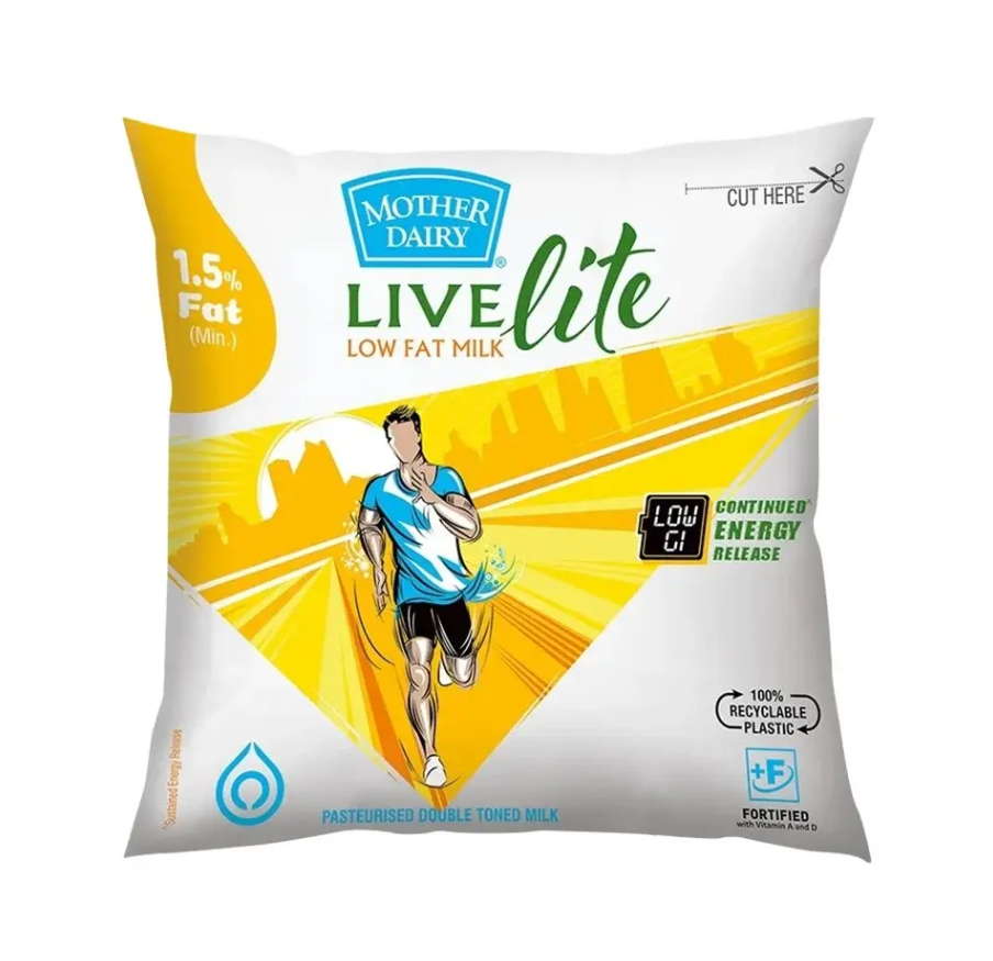 Mother Dairy Double Toned Milk