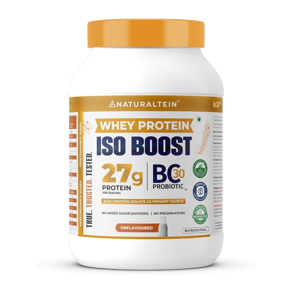 Whey Protein ISO BOOST (Unflavoured)