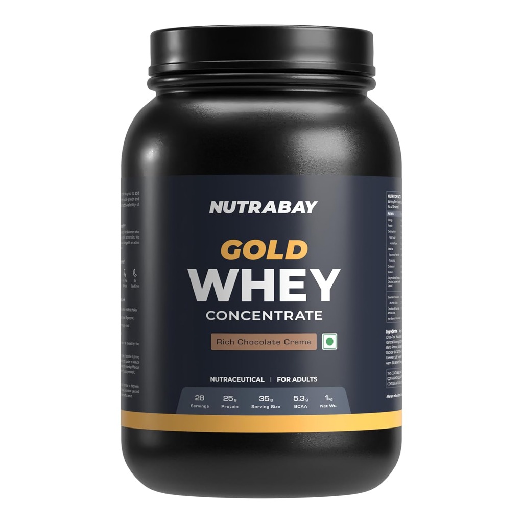 Gold Whey Protein Concentrate (Rich Chocolate Creme)
